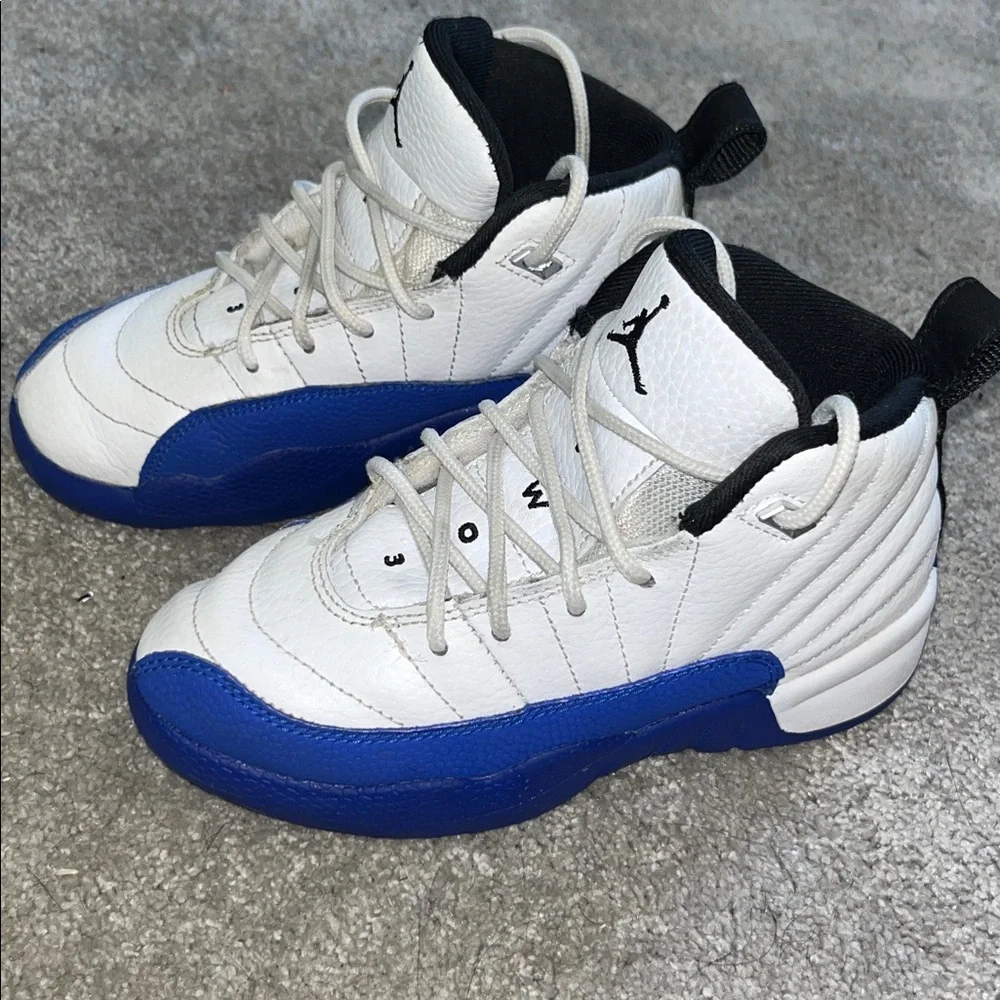 Jordan 12 Retro “White & Game Royal” - Picture 5 of 10